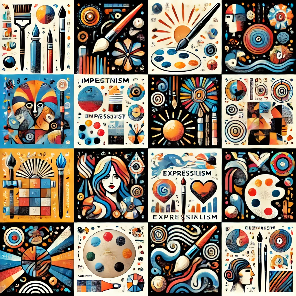 Exploring Different Styles in Canvas Painting
